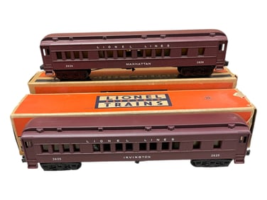 2 Super Boxed Lionel Madison Cars