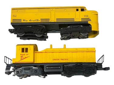 Uncataloged Lionel Diesels 222 & 645