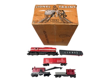 Partial Boxed 1958 Lionel Set 2501W