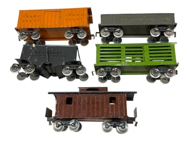 Clean Lionel 100 Series Freight Cars