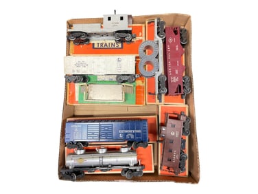 7 Boxed Lionel Freight Cars