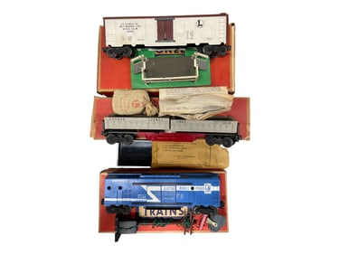 3 Boxed Lionel Operating Cars