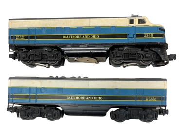 Lionel 2368 B&O F3 AB Diesels