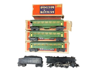 5pc 1946 Lionel Set 1402W, Some Boxes