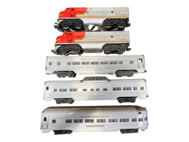 Lionel SF F3 Passenger Set