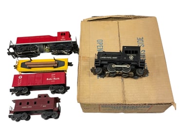 Boxed 1955 Lionel Diesel Set 1525, Plus