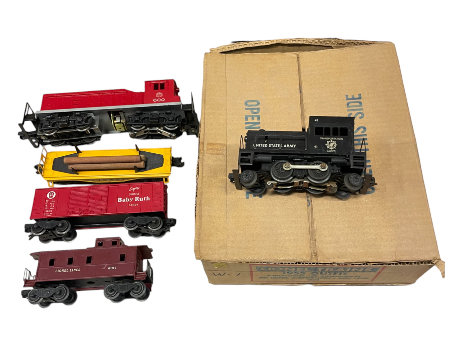 Boxed 1955 Lionel Diesel Set 1525, Plus (1 of 10)