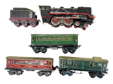 5pc Marklin Steam Passenger Set