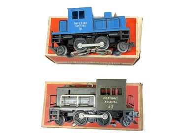 Boxed Lionel 42 & 51 Military Switchers