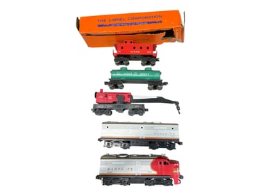 5pc Lionel 218 Freight Train