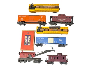 7 Lionel Freight Cars