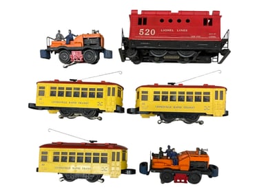 6 Lionel Motorized Units