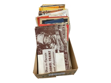 75+ Lionel Postwar Instruction Manuels