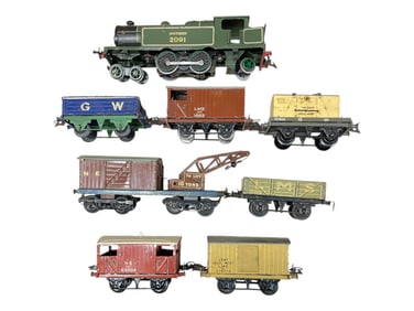 8pc Hornby Goods Train