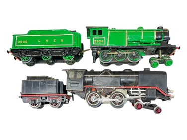 2 Kit Bashed German Style Locomotives