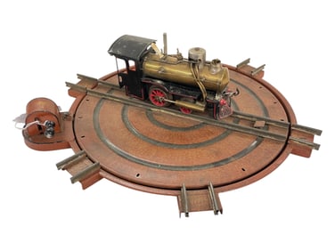 Schoenner Live Steam Loco & Marklin Turntable