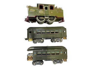 3pc Lionel 38 Set