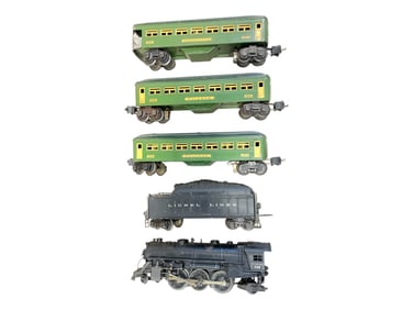 Mixed Lionel 224 Passenger Set
