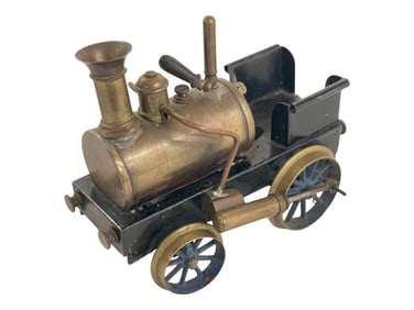 Early Live Steam Dribbler Loco