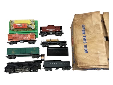 Boxed Lionel 681 Steam Set 2211WS
