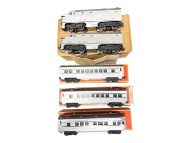 Clean Boxed 1951 Lionel UP Passenger Set