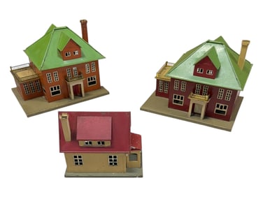 3 Nice Lionel Houses
