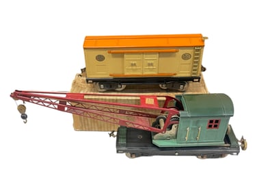 Clean Lionel 219 & Boxed 214 Freights