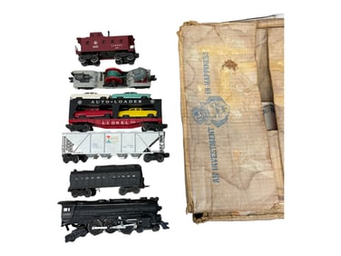 Partial Boxed 1957 Lionel Sears Set 713