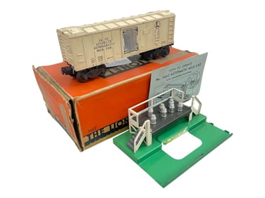 SCARCE Boxed Lionel Gloss 3462 Milk Car