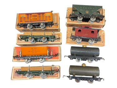 8 Nice Lionel 800 4-Wheel Freights