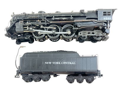 Scarce Lionel 700K Hudson, Restored Tender: 1940. Includes an original 700K Full-Scale Hudson Kit. It has the gray primer inside and had been brush painted as designed, new cab decals, cow catcher is broken. Wheels turn freely and appearstest r