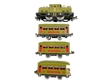 4pc Lionel 252 Passenger Set