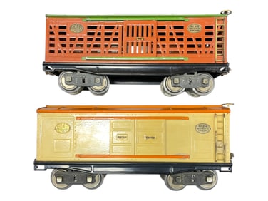 Clean Lionel 214 & 213 Freight Cars