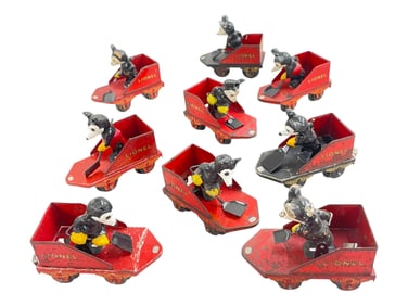 9 Assorted Lionel 1506M Stocker Tenders