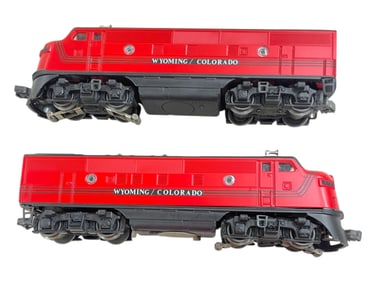 Custom Painted Lionel F3 Wyoming/Colorado