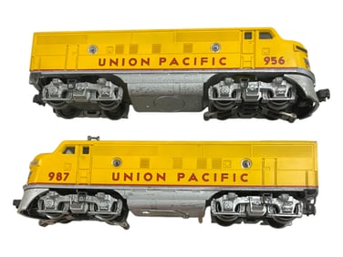 Custom Painted Lionel UP F3s