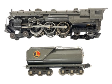 Clean Gray Lionel 763E Semi-Scale Hudson