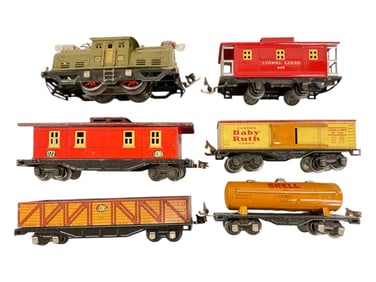 6pc Lionel Prewar Group