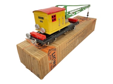 Clean Boxed 1935 Lionel 219 Crane