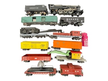 12pc American Flyer Steam Freight