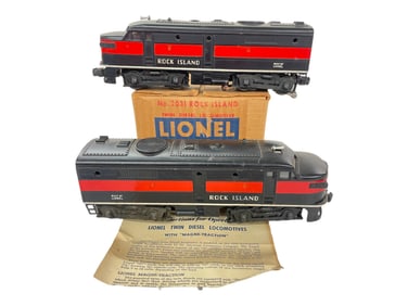 Boxed Lionel 2031 RI Alco AA Diesels