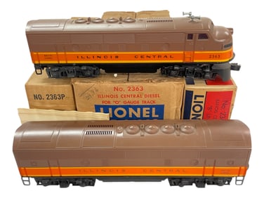 Double Boxed Lionel 2363 IC F3 AB Diesels