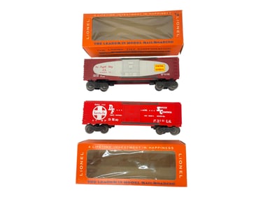 LN Boxed Lionel 6464 Boxcars