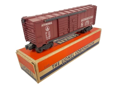 Nice Lionel 6468X B&O Tuscan Boxcar