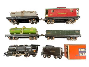 6pc Lionel Steam Freight Set