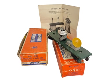 Late Lionel 981 & 3519