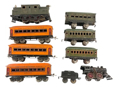 2 Ives Train Sets