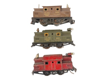 3 Ives Electric Locos