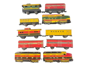 2 Marx F7 Diesel Sets