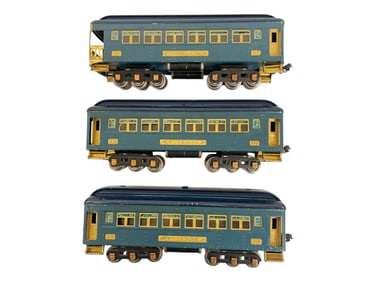 3 Nice Lionel 710 Passenger Cars